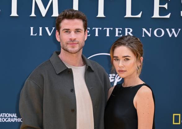 Liam Hemsworth and Gabriella Brooks attends Limitless: Live Better Now - Season 2 Premiere at the Odeon Luxe Leicester Square in London, England. UK. Thursday 17th July 2025. Copyright: xJamesxWarrenx LIMITLESS - LIVE BETTER NOW - SEASON 2 PREM30