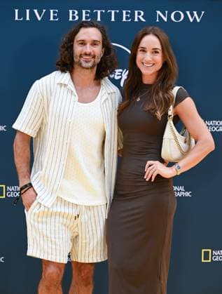 Joe Wicks and Rosie Wicks attends Limitless: Live Better Now - Season 2 Premiere at the Odeon Luxe Leicester Square in London, England. UK. Thursday 17th July 2025. Copyright: xJamesxWarrenx LIMITLESS - LIVE BETTER NOW - SEASON 2 PREM33