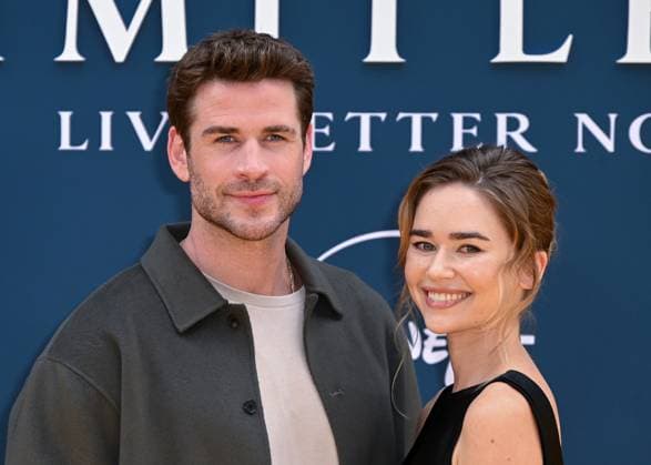Liam Hemsworth and Gabriella Brooks attends Limitless: Live Better Now - Season 2 Premiere at the Odeon Luxe Leicester Square in London, England. UK. Thursday 17th July 2025. Copyright: xJamesxWarrenx LIMITLESS - LIVE BETTER NOW - SEASON 2 PREM31