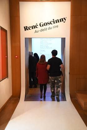 Ouverture de l exposition René Goscinny. Au-delà du rire au Musée d Art et d histoire du Judaïsme (MahJ) à Paris, le 26 septembre 2017. L exposition rassemble plus de 200 œuvres, dont des planches et scénarios originaux, et de nombreux documents inédits issus des archives Goscinny. Lionel Urman Bestimage Paris France *** Opening of the exhibition René Goscinny Au delà du rire at the Musée dArt et dhistoire du Judaïsme MahJ in Paris, September 26, 2017 The exhibition brings together more than 200 works, including original plates and scenarios, and many unpublished documents from the Goscinny archives Lionel Urman Bestimage Paris France  Copyright: xLIONELxURMANxx xBESTIMAGExLIONELxURMANxx xBESTIMAGEx