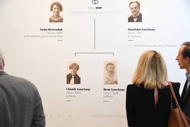 Ouverture de l exposition René Goscinny. Au-delà du rire au Musée d Art et d histoire du Judaïsme (MahJ) à Paris, le 26 septembre 2017. L exposition rassemble plus de 200 œuvres, dont des planches et scénarios originaux, et de nombreux documents inédits issus des archives Goscinny. Lionel Urman Bestimage Paris France *** Opening of the exhibition René Goscinny Au delà du rire at the Musée dArt et dhistoire du Judaïsme MahJ in Paris, September 26, 2017 The exhibition brings together more than 200 works, including original plates and scenarios, and many unpublished documents from the Goscinny archives Lionel Urman Bestimage Paris France  Copyright: xLIONELxURMANxx xBESTIMAGExLIONELxURMANxx xBESTIMAGEx