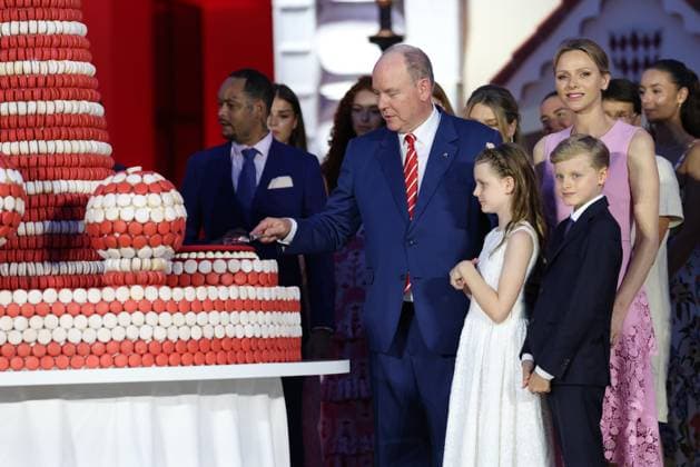 Bilder des Jahres 2025, Entertainment 07 Juli Monaco, July 19, 2025 MONACO Celebrates the 20th anniversary of the reign of Prince Albert II in the presence of His Wife Princess Charlene, His Children Crown Prince Jacques and Princess Gabriella and Members of the Princely Family During His speech Prince Albert II of Monaco tried a few tears as well as His Wife and Marie Ducruet JC VINAJ NO TABLOID Celebrations of the 20th anniversary of the reign of Prince Albert II of Monaco 447091 2025 07 19 MONACO  Copyright: xJean-CharlesxVinajx xStarfacex STAR_447091_110