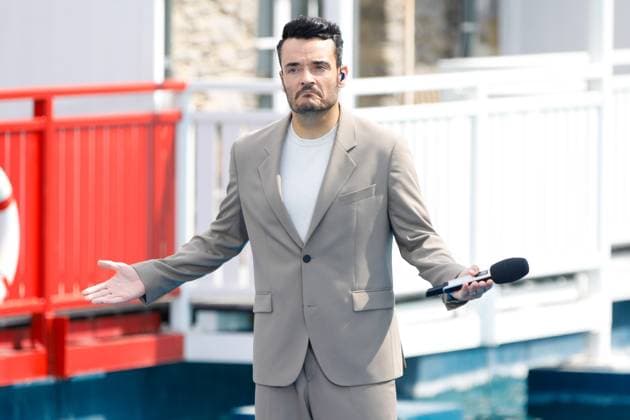 Immer wieder Sonntags 2025 - Folge 6 Rust, 20.7.2025 Giovanni Zarrella bei der Live TV Sendung Immer wieder Sonntags (Folge 6) aus dem Wasserpark Rulantica bei Rust Baden-Würtenberg Deutschland *** Immer wieder Sonntags 2025 Episode 6 Rust, 20 7 2025 Giovanni Zarrella on the live TV show Immer wieder Sonntags Episode 6 from the water park Rulantica near Rust Baden Würtenberg Germany Copyright: xMatthiasxGränzdörferx