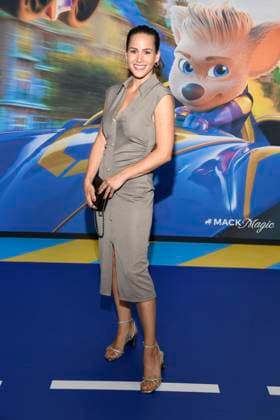 abb Angelina Pannek ist eine deutsche Reality Show Teilnehmerin zu Gast auf dem blauen Teppich bei der Kino Film Premiere von Grand Prix of Europa im Kino in der Kulturbrauerei am 20.Juli 2025 in Berlin Berlin Deutschland