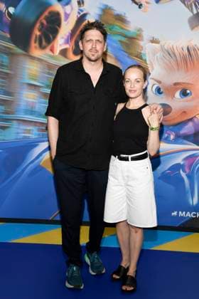 abb Jan-Ole Gerster und Friederike Kempter zu Gast auf dem blauen Teppich bei der Kino Film Premiere von Grand Prix of Europa im Kino in der Kulturbrauerei am 20.Juli 2025 in Berlin Berlin Deutschland