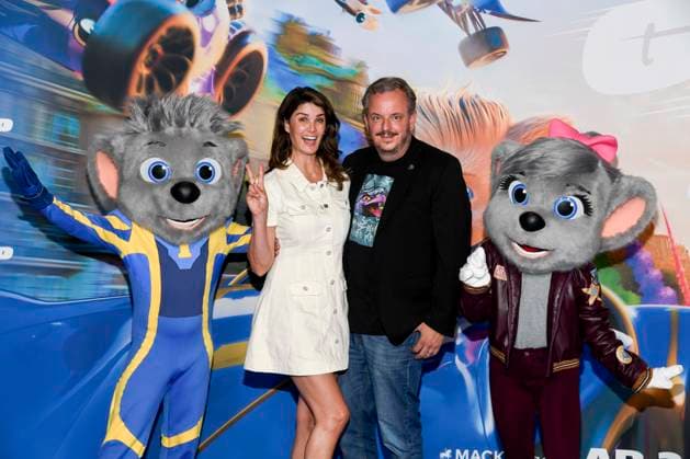 abb Miriam Mack und Michael Mack Ehepaar zu Gast auf dem blauen Teppich bei der Kino Film Premiere von Grand Prix of Europa im Kino in der Kulturbrauerei am 20.Juli 2025 in Berlin Berlin Deutschland