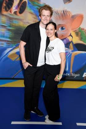 abb Johannes Heinrichs und Nadja Jo Klapper zu Gast auf dem blauen Teppich bei der Kino Film Premiere von Grand Prix of Europa im Kino in der Kulturbrauerei am 20.Juli 2025 in Berlin Berlin Deutschland
