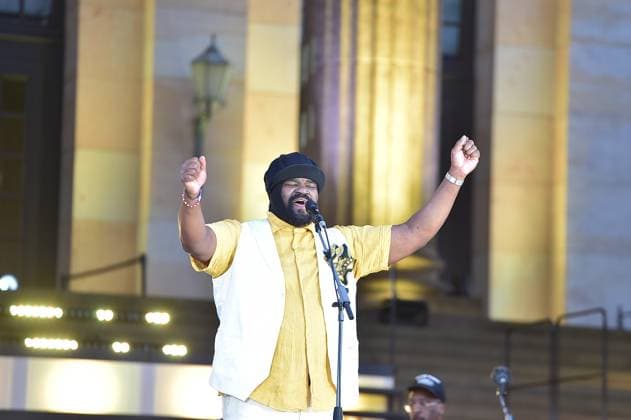 Classic Open Air Konzert von Gregory Porter Gregory Porter, JazzSänger bei Classic Open Air 2025 in Berlin, am 13.07.2025 *** Classic Open Air concert by Gregory Porter Gregory Porter, jazz singer at Classic Open Air 2025 in Berlin, on 13 07 2025 Photopress Mueller
