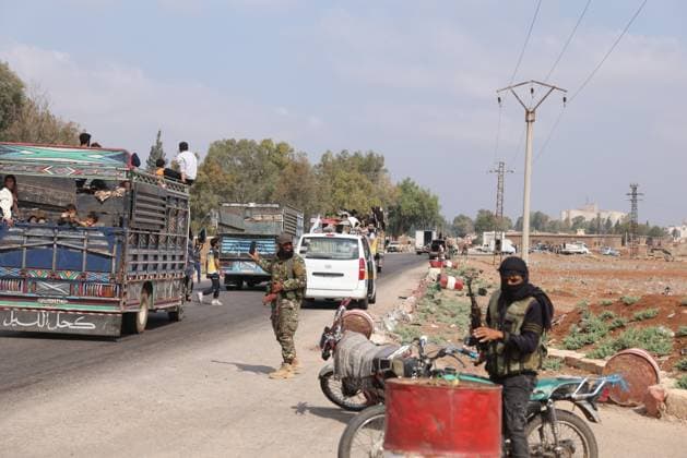 Displaced Bedouin families evacuated amid clashes in Syria’s Suwayda SUWAYDA, SYRIA - JULY 21: Displaced Bedouin Arab families who are forcibly evicted by the Hikmat al-Hijri group during recent clashes in Syria’s southern Suwayda province have been evacuated from the area on July 21, 2025. Bedouin families, part of the hundreds who were displaced by forces loyal to Druze leader Hikmat al-Hijri amid fighting that erupted in central Suwayda on July 13, were removed from the conflict zone. The evacuations follow ongoing tensions in the region, where violence has intensified in recent days, causing a humanitarian strain. Bakr Al Kasem Anadolu Suwayda Syria. Editorial use only. Please get in touch for any other usage.  Copyright: x2025xAnadoluxBakrxAlxKasemx