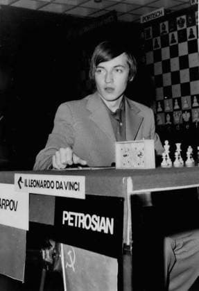 Spiele Videospiele 09. September 1975 - Urilan, September 1975 Internationales Schachturnier Finale - wichtigster Herausforderer ist die UdSSR KARPOV, Anatoly *** Games Video games 09 September 1975 Urilan, September 1975 International Affairs Chess tournament Final Most important Challenger is the USSR KARPOV, Anatoly  Copyright: xUnitedxArchivesx xkpaxKeystonex 19750909_baf_k09_050 !ACHTUNG AUFNAHMEDATUM GESCHÄTZT!