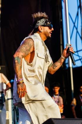 First South Asian Headliner Jazzy B performs at KDays Music Fest in Edmonton, Canada - 22 Jul 2025 13 time PTC Punjabi Music Award winner and 4 Time Brit India music Award Winner Juno Nominee Jazzy B, (Jaswinder Singh Bains) performs as the first South Asian Headliner at K-Days. Edmonton Canada Copyright: xRonxPalmerx xSOPAxImagesx RonPalmer2025_07_22JazzyBKDays680092