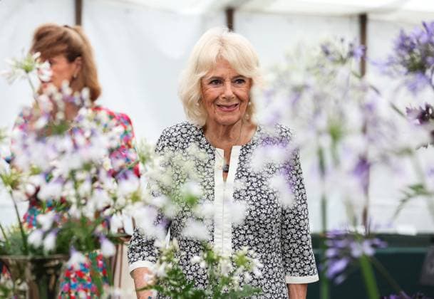 Britain s King Charles and Queen Camilla visit the Sandringham Flower Show Britain s Queen Camilla visits the Sandringham Flower Show at Sandringham House, Norfolk, Britain July 23, 2025., Credit:Chris Radburn Avalon UNITED KINGDOM, NORFOLK  Copyright: xChrisxRadburnx xAvalonx 1024982145