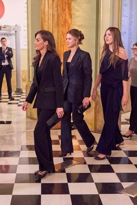 July 23, 2025, Barcelona, Barcelona, Spain: QUEEN LETIZIA OF SPAIN, CROWN PRINCESS LEONOR DE BORBON AND PRINCESS SOFIA DE BORBON attend the Princesa de Girona Foundation Awards at Gran Teatro del Liceu Barcelona Spain - ZUMAc260 20250723_zep_c260_001 Copyright: xMikexChicorrox