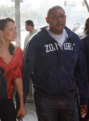 Keisha Whitaker, Forest Whitaker Arrivals at the LA Lakers v Boston Celtics game 5 at the Staples Center Los Angeles, California - 15.06.08, Los Angeles, California, United States WENN 1922853.jpg