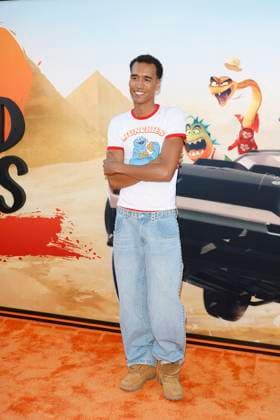 July 23, 2025, Los Angeles, California, USA: WhizTheMC at the Premiere of The Bad Guys 2 at the TCL Chinese Theatre IMAX Los Angeles USA - ZUMAg107 20250723_zep_g107_176 Copyright: xNinaxPrommerx