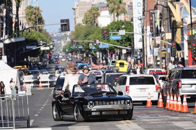 July 23, 2025, Los Angeles, California, USA: Wolf Character, Chevrolet Camaro at the Premiere of The Bad Guys 2 at the TCL Chinese Theatre IMAX Los Angeles USA - ZUMAg107 20250723_zep_g107_165 Copyright: xNinaxPrommerx