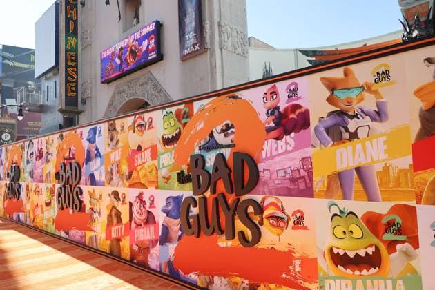 July 23, 2025, Los Angeles, California, USA: General Atmosphere at the Premiere of The Bad Guys 2 at the TCL Chinese Theatre IMAX Los Angeles USA - ZUMAg107 20250723_zep_g107_067 Copyright: xNinaxPrommerx