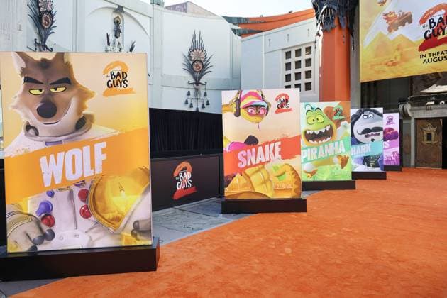 July 23, 2025, Los Angeles, California, USA: General Atmosphere at the Premiere of The Bad Guys 2 at the TCL Chinese Theatre IMAX Los Angeles USA - ZUMAg107 20250723_zep_g107_072 Copyright: xNinaxPrommerx