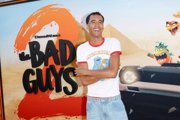 July 23, 2025, Los Angeles, California, USA: WhizTheMC at the Premiere of The Bad Guys 2 at the TCL Chinese Theatre IMAX Los Angeles USA - ZUMAg107 20250723_zep_g107_161 Copyright: xNinaxPrommerx