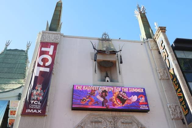 July 23, 2025, Los Angeles, California, USA: General Atmosphere at the Premiere of The Bad Guys 2 at the TCL Chinese Theatre IMAX Los Angeles USA - ZUMAg107 20250723_zep_g107_079 Copyright: xNinaxPrommerx