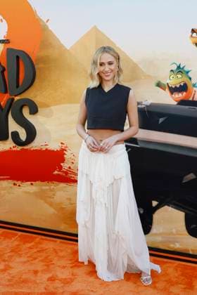 July 23, 2025, Los Angeles, California, USA: Maria Bakalova at the Premiere of The Bad Guys 2 at the TCL Chinese Theatre IMAX Los Angeles USA - ZUMAg107 20250723_zep_g107_101 Copyright: xNinaxPrommerx