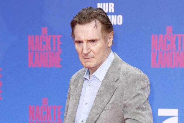 Liam Neeson bei der Die Nackte Kanone Film Premiere am 24.07.2025 im UCI Luxe in Berlin Die Nackte Kanone Filmpremiere mit Pamela Anderson & Liam Neeson in Berlin