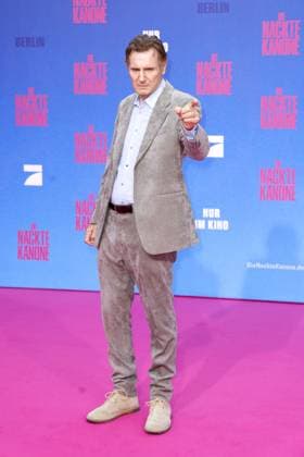 Liam Neeson bei der Die Nackte Kanone Film Premiere am 24.07.2025 im UCI Luxe in Berlin Die Nackte Kanone Filmpremiere mit Pamela Anderson & Liam Neeson in Berlin