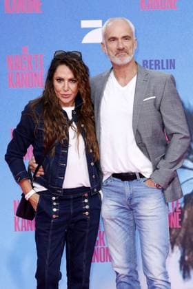 Simone Thomalla und Rene Merten bei der Die Nackte Kanone Film Premiere am 24.07.2025 im UCI Luxe in Berlin Die Nackte Kanone Filmpremiere