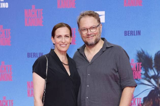 Ulrike Frank und Marc Schubring bei der Die Nackte Kanone Film Premiere am 24.07.2025 im UCI Luxe in Berlin Die Nackte Kanone Filmpremiere