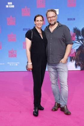 Ulrike Frank und Marc Schubring bei der Die Nackte Kanone Film Premiere am 24.07.2025 im UCI Luxe in Berlin Die Nackte Kanone Filmpremiere