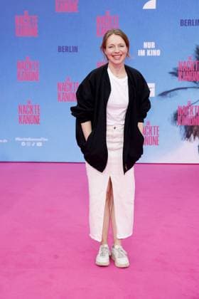 Anna Brueggemann bei der Die Nackte Kanone Film Premiere am 24.07.2025 im UCI Luxe in Berlin Die Nackte Kanone Filmpremiere