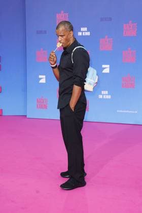 Patrice Bouedibela bei der Die Nackte Kanone Film Premiere am 24.07.2025 im UCI Luxe in Berlin Die Nackte Kanone Filmpremiere