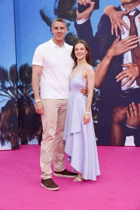 Mike und Nadja Gallera bei der Die Nackte Kanone Film Premiere am 24.07.2025 im UCI Luxe in Berlin Die Nackte Kanone Filmpremiere