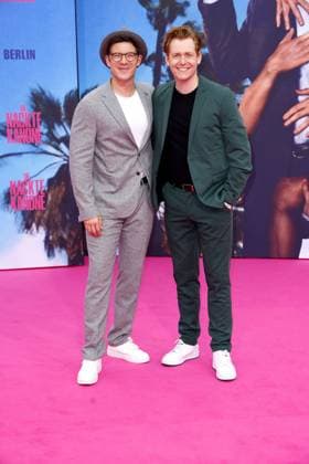 Philipp Danne und Johannes Heinrichs bei der Die Nackte Kanone Film Premiere am 24.07.2025 im UCI Luxe in Berlin Die Nackte Kanone Filmpremiere