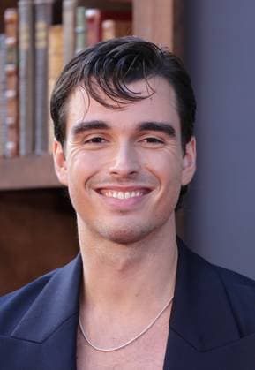 LOS ANGELES, CA - JULY 24: Corey Mylchreest at the NETFLIX Los Angeles premiere of My Oxford Year on July 24, 2025 at the Tudum Theater in Los Angeles, California. Copyright: xMediaPunchx