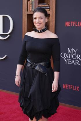 LOS ANGELES, CA - JULY 24: Julia Whelan at the NETFLIX Los Angeles premiere of My Oxford Year on July 24, 2025 at the Tudum Theater in Los Angeles, California. Copyright: xMediaPunchx