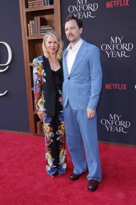 LOS ANGELES, CA - JULY 24: Iain Morris at the NETFLIX Los Angeles premiere of My Oxford Year on July 24, 2025 at the Tudum Theater in Los Angeles, California. Copyright: xMediaPunchx