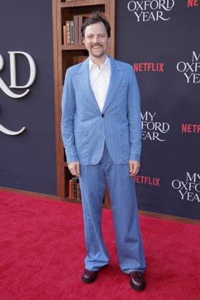 LOS ANGELES, CA - JULY 24: Iain Morris at the NETFLIX Los Angeles premiere of My Oxford Year on July 24, 2025 at the Tudum Theater in Los Angeles, California. Copyright: xMediaPunchx