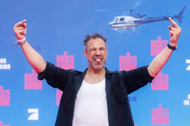 Premiere - Die Nackte Kanone Jared Hasselhoff bei der Deutschlandpremiere von Die Nackte Kanone im UCI Luxe East Side Gallery Kino am 24.07.2025 in Berlin. Copyright: xEventpressxKochanx