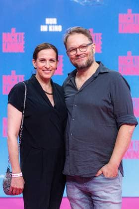 Premiere - Die Nackte Kanone Ulrike Frank und Marc Schubring bei der Deutschlandpremiere von Die Nackte Kanone im UCI Luxe East Side Gallery Kino am 24.07.2025 in Berlin. Copyright: xEventpressxKochanx