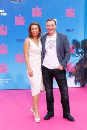 Premiere - Die Nackte Kanone Monika Gossmann und Werner Daehn bei der Deutschlandpremiere von Die Nackte Kanone im UCI Luxe East Side Gallery Kino am 24.07.2025 in Berlin. Copyright: xEventpressxKochanx