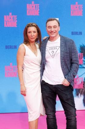 Premiere - Die Nackte Kanone Monika Gossmann und Werner Daehn bei der Deutschlandpremiere von Die Nackte Kanone im UCI Luxe East Side Gallery Kino am 24.07.2025 in Berlin. Copyright: xEventpressxKochanx
