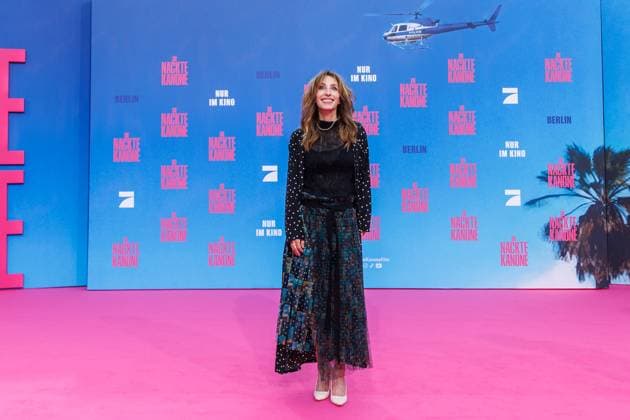Premiere - Die Nackte Kanone Erica Huggins bei der Deutschlandpremiere von Die Nackte Kanone im UCI Luxe East Side Gallery Kino am 24.07.2025 in Berlin. Copyright: xEventpressxKochanx