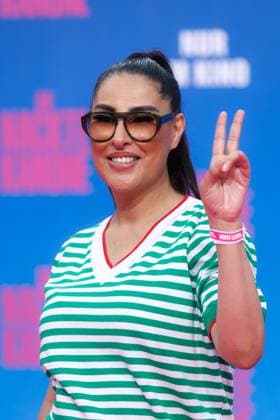 Premiere - Die Nackte Kanone Senna Gammour bei der Deutschlandpremiere von Die Nackte Kanone im UCI Luxe East Side Gallery Kino am 24.07.2025 in Berlin. Copyright: xEventpressxKochanx