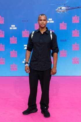 Premiere - Die Nackte Kanone Patrice Bouedibela bei der Deutschlandpremiere von Die Nackte Kanone im UCI Luxe East Side Gallery Kino am 24.07.2025 in Berlin. Copyright: xEventpressxKochanx