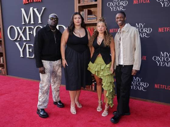Premiere of My Oxford Year at the Tudum Theater Featuring: Donzell Taggart, Katie Roeder, Aaliyah Larsen and Cameron Goode Where: Los Angeles, California, United States When: 24 Jul 2025 Credit: Crash MediaPunch INSTARimages EDITORIAL USE ONLY. NOT FOR USE BY NEWSPAPERS BASED IN THE UK. Copyright: xx instar54938826