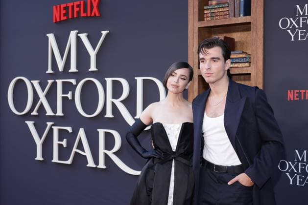 Premiere of My Oxford Year at the Tudum Theater Featuring: Sofia Carson and Corey Mylchreest Where: Los Angeles, California, United States When: 24 Jul 2025 Credit: Crash MediaPunch INSTARimages EDITORIAL USE ONLY. NOT FOR USE BY NEWSPAPERS BASED IN THE UK. Copyright: xx instar54938787