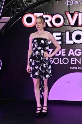 July 24, 2025, Mexico City, Ciudad de Mexico, Mexico: Actress Regina Pavon poses for photos during the purple carpet for Freakier Friday movie at Cinepolis Toreo Parque Central. on July 24, 2025 in Mexico City, Mexico. Mexico City Mexico - ZUMAe321 20250724_zea_e321_175 Copyright: xCarlosxTischlerx