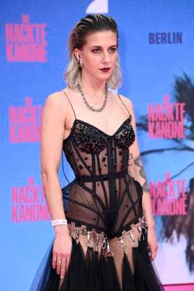 Karin Brettmeister bei der Premiere des Kinofilms Die nackte Kanone The Naked Gun im Kino UCI Luxe East Side Gallery. Berlin, 24.07.2025