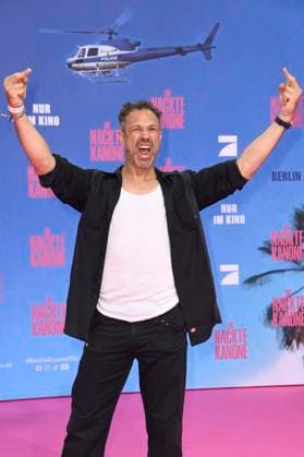 Evil Jared Hasselhoff bei der Premiere des Kinofilms Die nackte Kanone The Naked Gun im Kino UCI Luxe East Side Gallery. Berlin, 24.07.2025